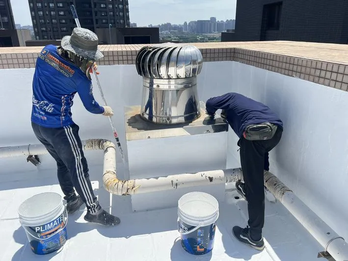 新竹頂樓防水工程案例第三階段施工(完工)